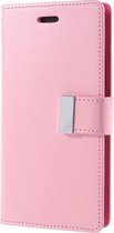 Bookcase Goospery voor iPhone X - XS - roze