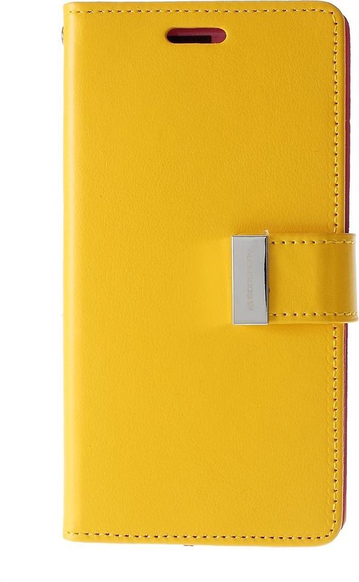 Bookcase Goospery voor iPhone 11 Max - geel
