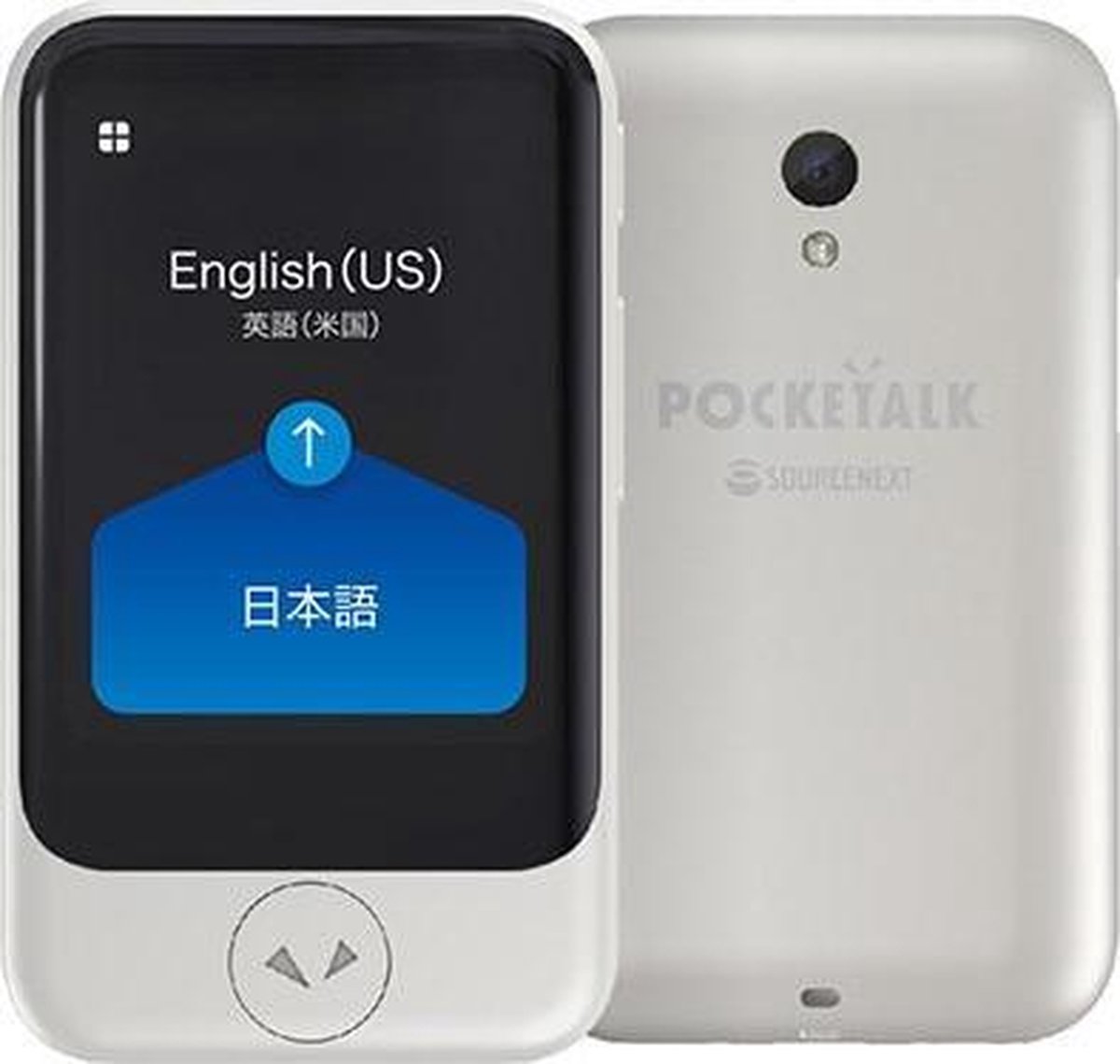Pocketalk S - Translator - Vertaalcomputer - 2.8 inch - WiFi + 4G - Wit