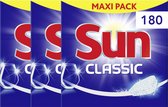 Sun Classic Vaatwastabletten - 3 x 60 (180) Stuks - Voordeelverpakking