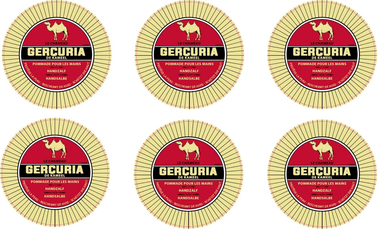Gercuria Handcrème - Kamelenzalf - 6 x 50 ml - Voordeelverpakking | bol.com