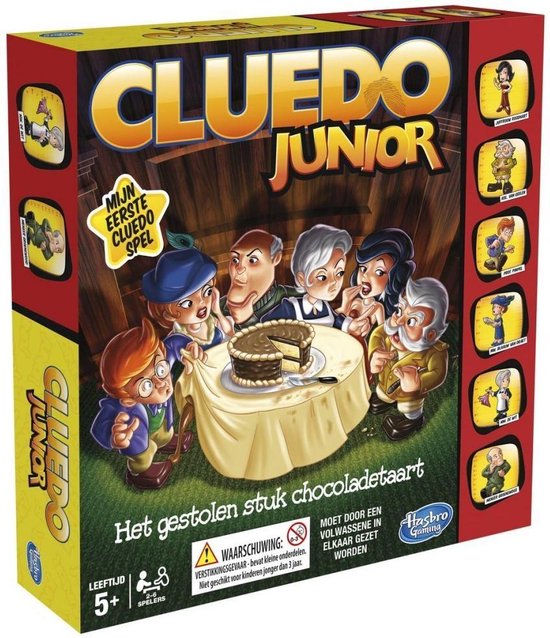 Thumbnail van een extra afbeelding van het spel Cluedo Junior - Bordspel