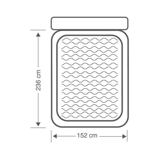 Intex Luchtbed Ultra Plush Headboard met ingebouwde pomp 64448 van Intex — afbeelding 4
