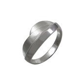 De heuvels. Zilveren ring 20mm