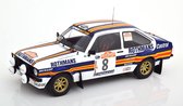 Ford Escort MK II RS 1800 No.8, Rally San Remo 1980 "Rothmans" Mikkola/Hertz 1-18 Ixo Models