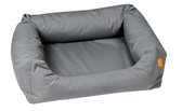Dog bed, square dreambay, grey 120 cm
