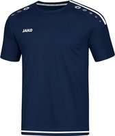 Jako Striker 2.0 Shirt Korte Mouw - Marine / Wit | Maat: S