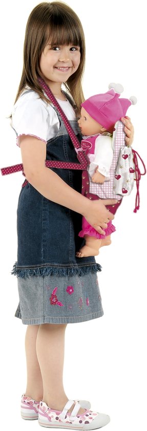 Klein Toys Princess Coralie draagzak – geschikt voor poppen tussen de 40 en 50 cm - Klein