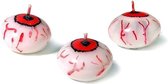 Bougies flottantes Halloween - Globe oculaire - 5 pièces