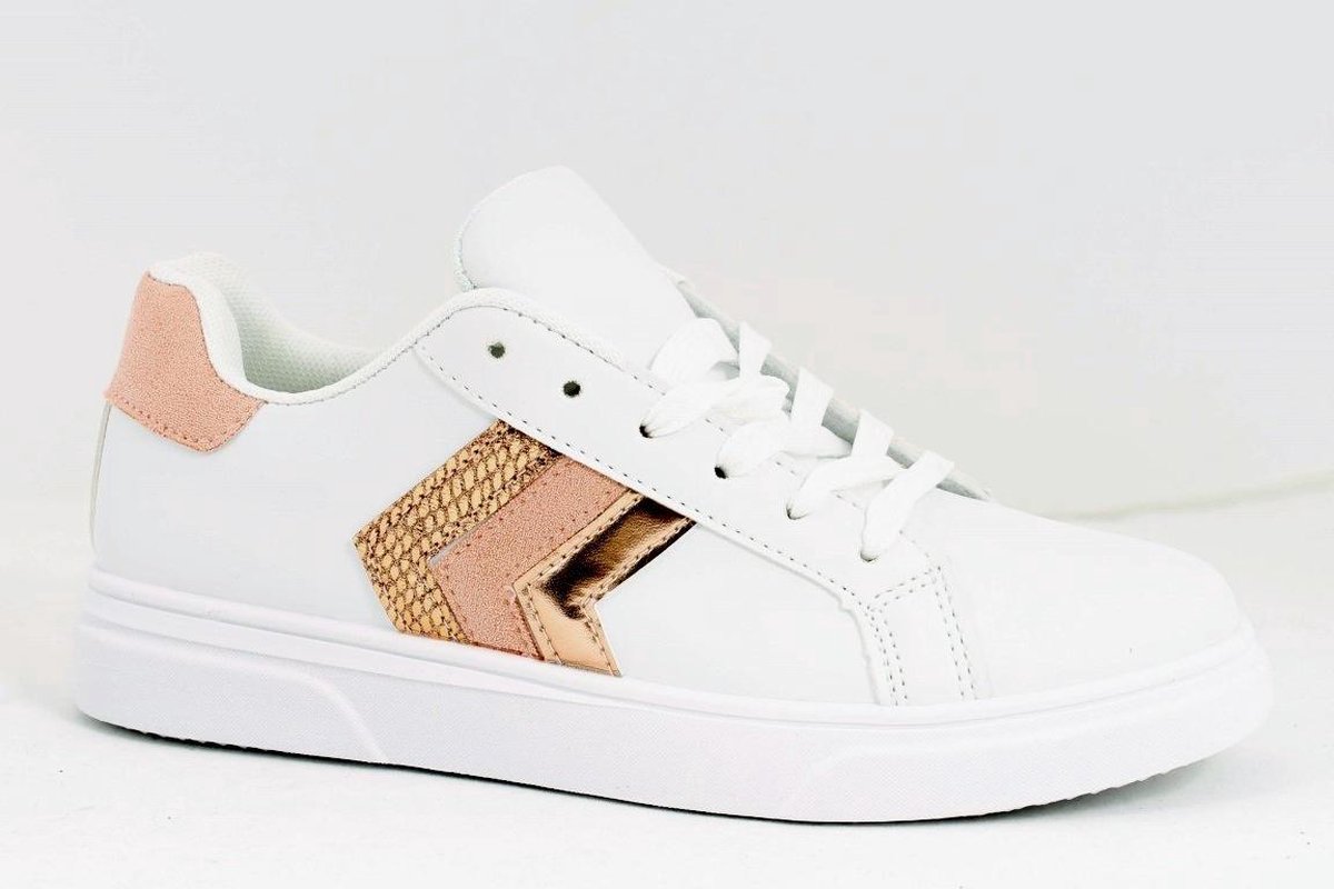Sneakers Wit/Roze | bol.com