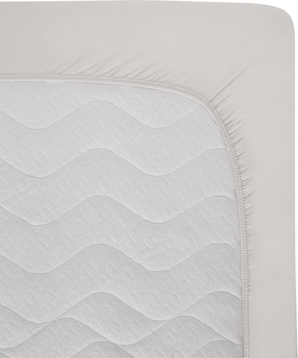 Hibboux hoeslaken Milou jersey 160x200 wit