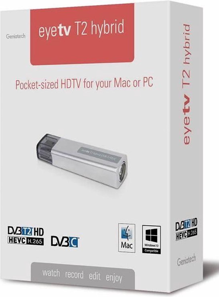 Geniatech EyeTV Diversity DVB-T Stick - Dual-Tuner USB Für Mac & PC