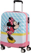 American Tourister Kinderkoffer - Wavebreaker Disney Spinner55/20 Disney (Handbagage) Minnie Pink Kiss