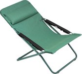 Lafuma Transabed - Chaise longue - Pliable -Ajustable - Vert
