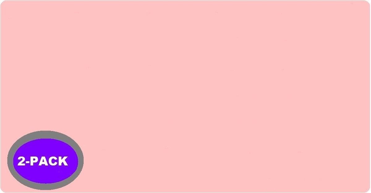 Baby- Ledikant-Hoeslaken- Jersey -Stretch -100% Katoen- Rondom Elastiek -60 x 120 cm- Roze - Set van 2Stuks