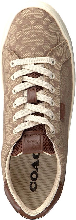Coach Dames Lage sneakers Adb Sig Jacquard Low Top - Camel - Maat 40 |  bol.com