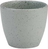 Cosy en trendy Punto Grey Beker 24cl D9xh8,7cm Aardewerk - (Set van 6) En Yourkitchen E-kookboek - Heerlijke Smulrecepten