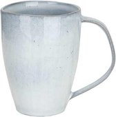 Cosy en trendy Sajet Grey Beker D8,5xh11.5cm 39cl Aardewerk - (Set van 6) En Yourkitchen E-kookboek - Heerlijke Smulrecepten