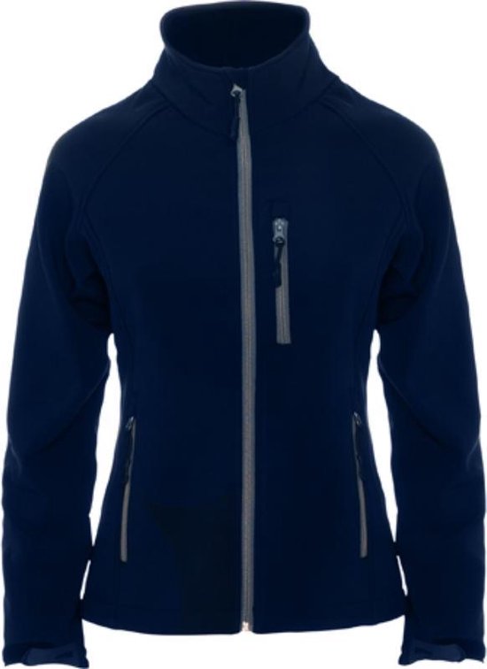 Antartida Softshell Jas Dames Marine Blauw M