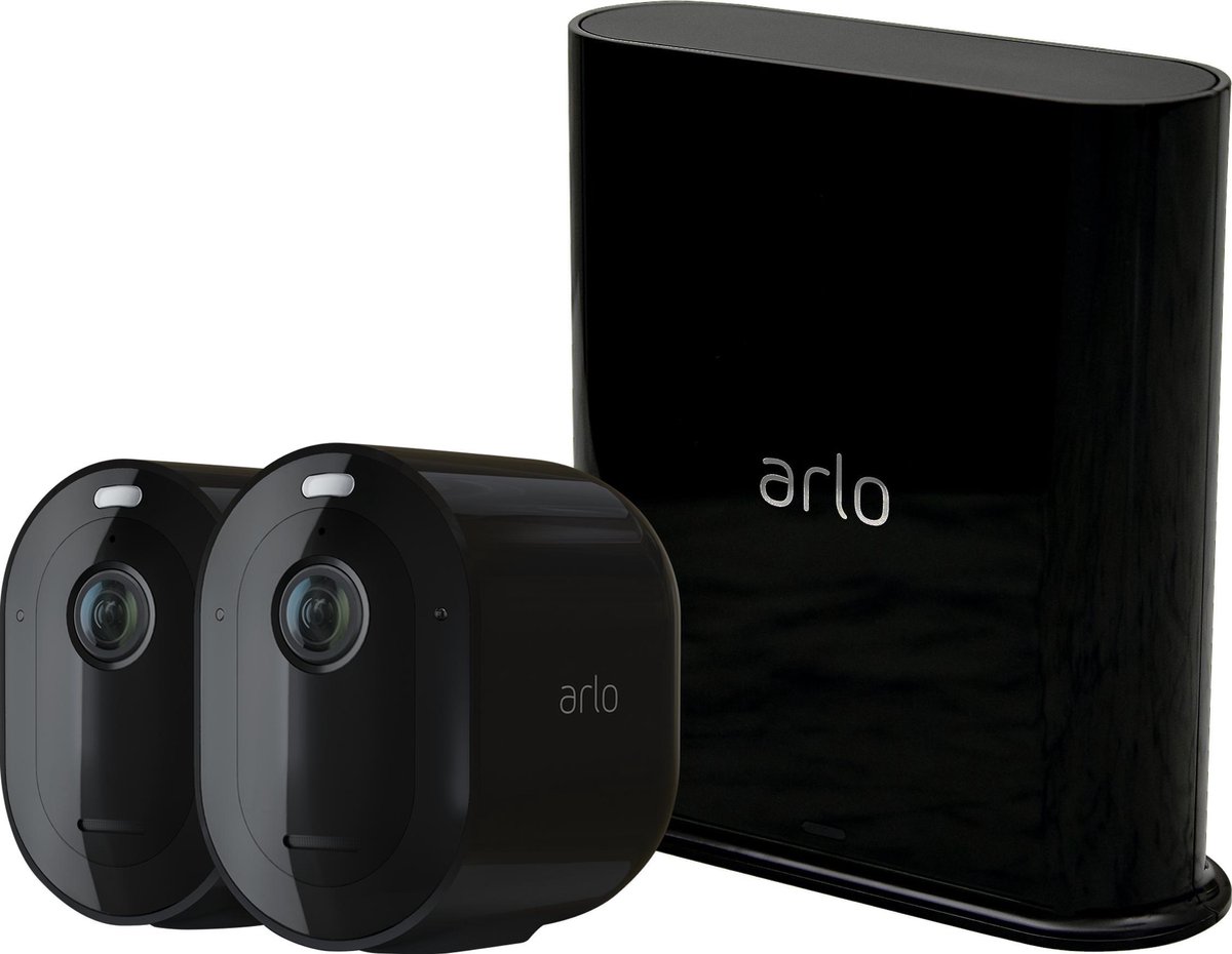 Arlo Pro 3 Spotlight Camera Zwart 2-STUKS - Beveiligingscamera - IP - Binnen &... | bol.com