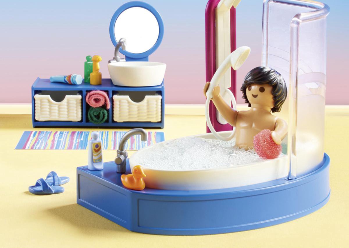 PLAYMOBIL Dollhouse Badkamer met ligbad - 70211 — afbeelding 5