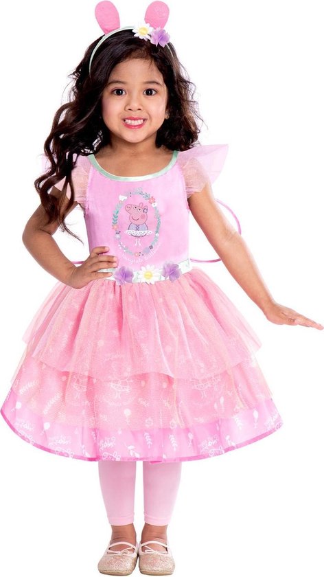 Amscan Kostuum Peppa Fairy Meisjes Roze 2-3 Jaar 4-delig | bol.com
