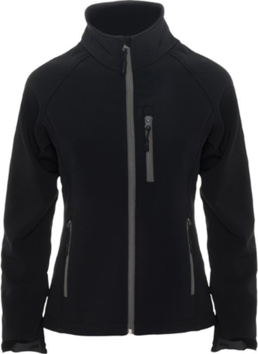 Roly Women´ Antartida Softshell Jacket RY6433 02 Zwart