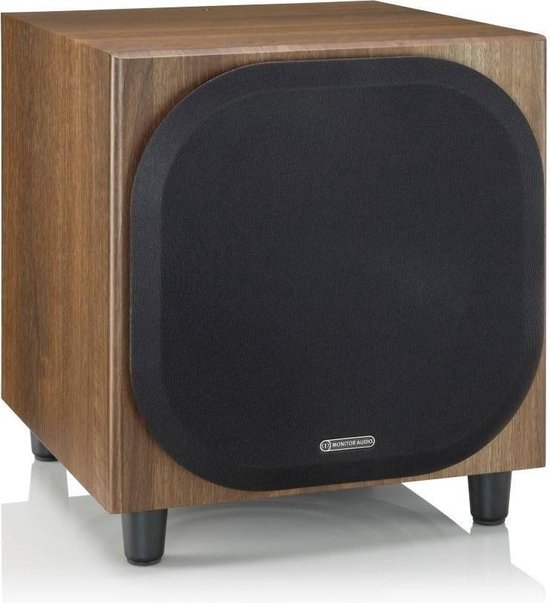 Monitor Audio BRONZE W10 Actieve Subwoofer Walnoot