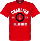 Charlton Athletic Established T-Shirt - Rood - XXXL