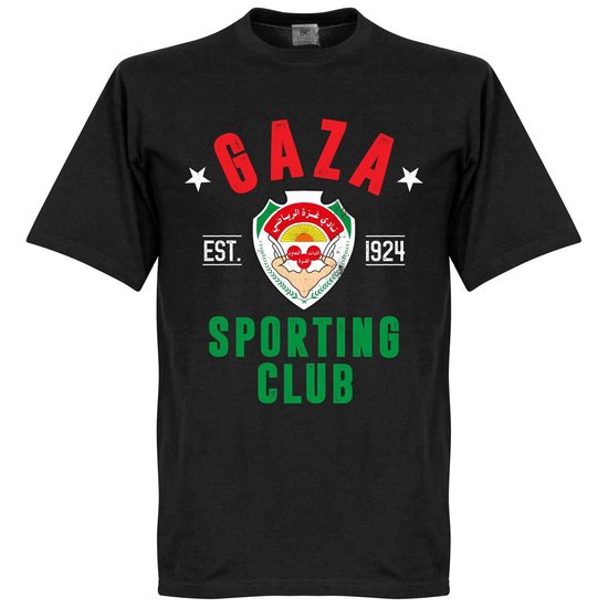 Gaza Established T-Shirt - Zwart