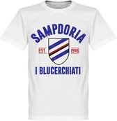 Sampdoria Established T-Shirt - Wit - S