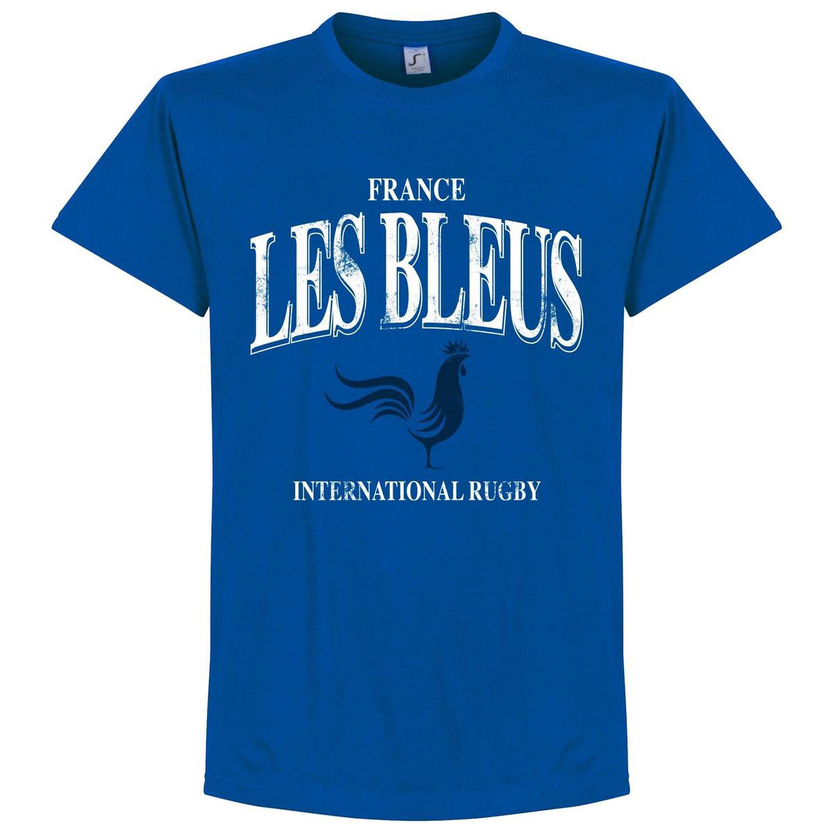 Frankrijk Les Bleus Rugby T-Shirt - Blauw - L