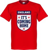 It's Coming Home England T-Shirt - Rood - XXXXL