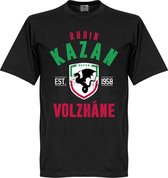 Rubin Kazan Established T-Shirt - Zwart - XXL