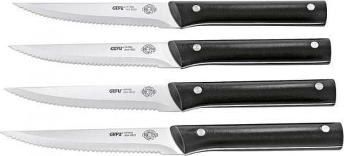 Gefu - Steakmessenset 4 delig - Gefu