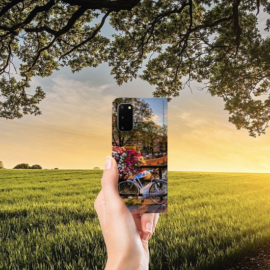 Couverture de livre Samsung Galaxy S20 Amsterdam Canals