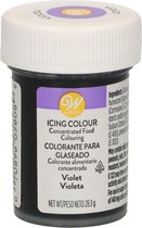 Wilton Eetbare Paarse Voedselkleurstof Violet - Icing Color 28g