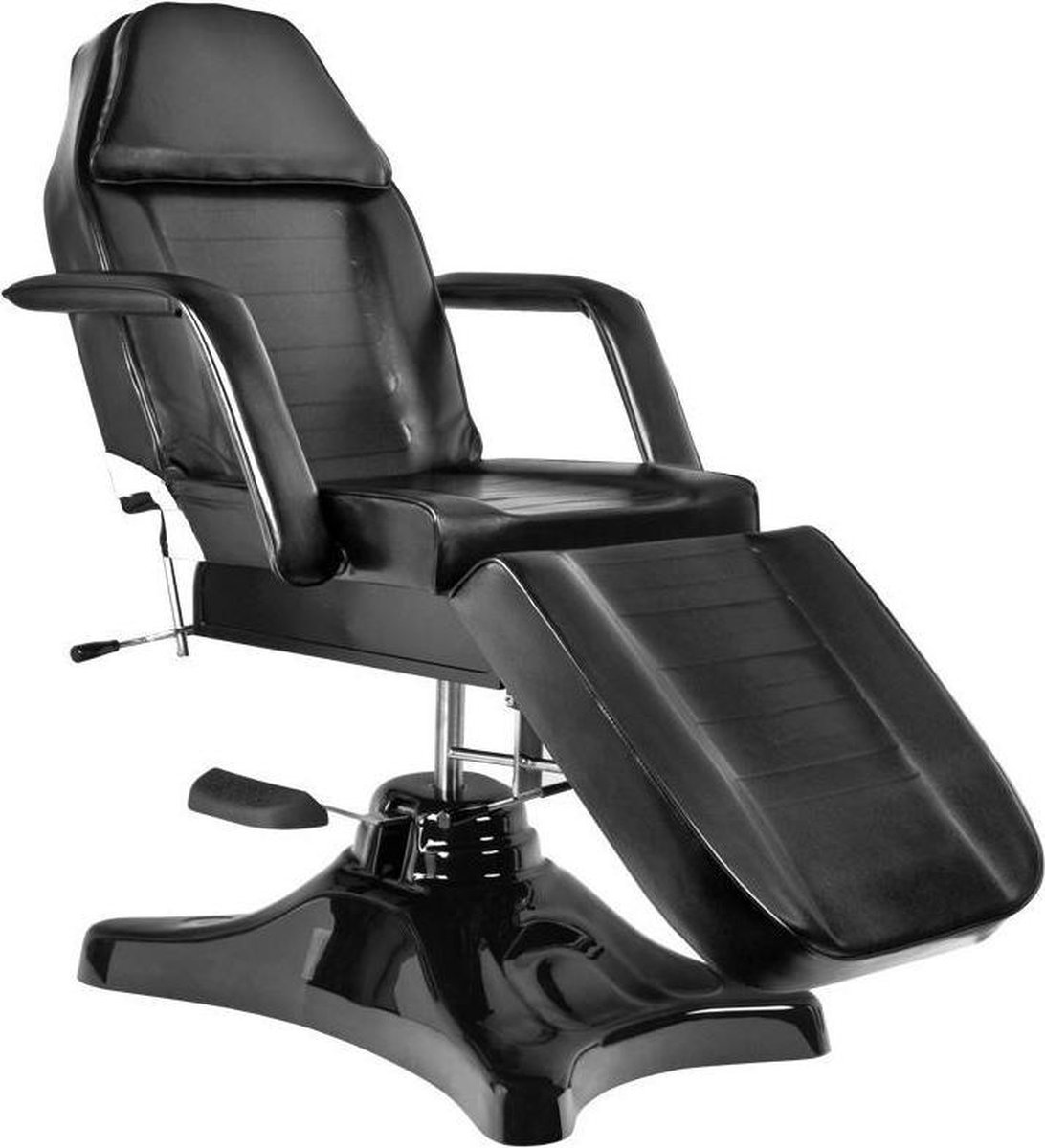 Mega Beauty Shop® behandelstoel  Pedicure Zwart - Voor profesioneel gebruik
