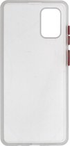 Hardcase Backcover voor Samsung Galaxy A71 Transparant