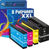 PlatinumSerie 8x inkt cartridge alternatief voor HP 953XL