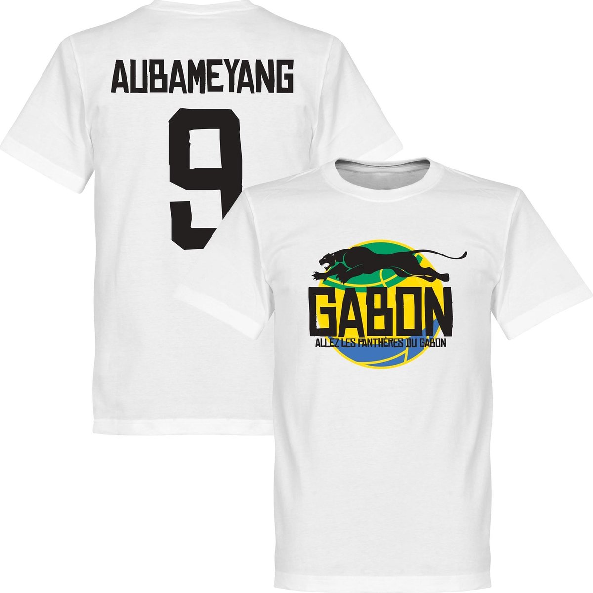 Gabon Logo Aubameyang T-Shirt - L