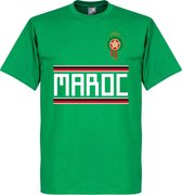 Marokko Team T-Shirt - Groen - XXL