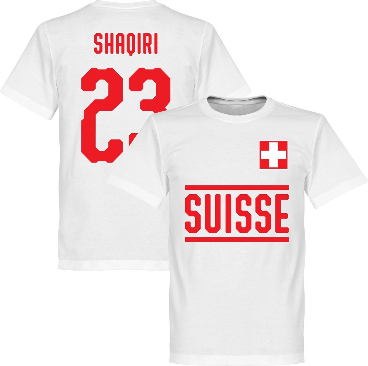 Zwitserland Shaqiri 23 Team T-Shirt  - XL