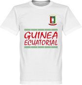 Equatoriaal-Guinea Team T-Shirt - Wit - XXXL