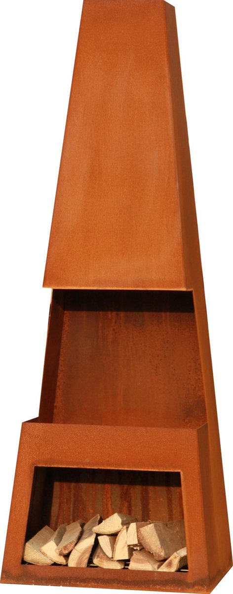 GardenmaxX - Tuinhaard Pular XL Corten - Vuurhaard - Cortenstaal - Bruin