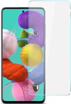 Geschikt voor Samsung Galaxy A51 Screenprotector Glas