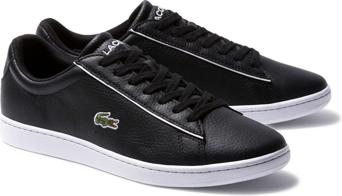 Lacoste Carnaby Evo 120 2 SMA Heren Sneakers Zwart