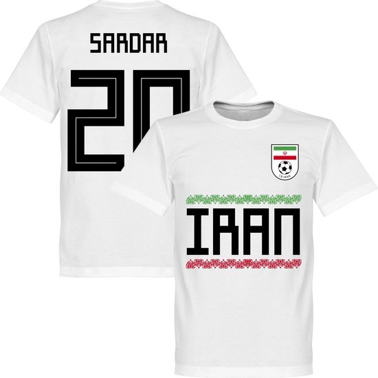 T-Shirt Iran Sardar 20 Team - Blanc - XS