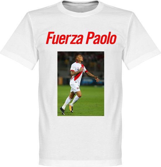 Fuerza Paolo Guerreiro T-Shirt - Wit - 5XL