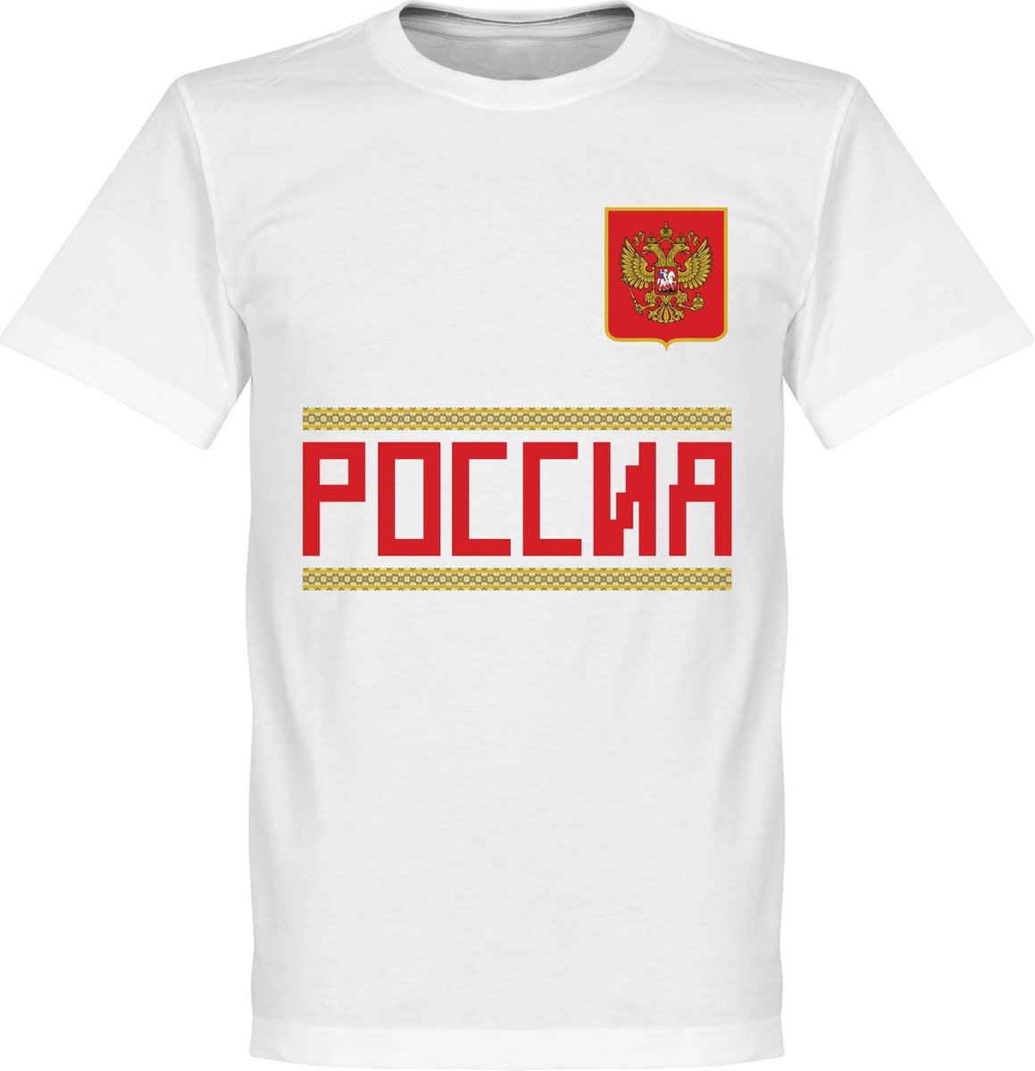 Rusland Team T-Shirt - Wit - L
